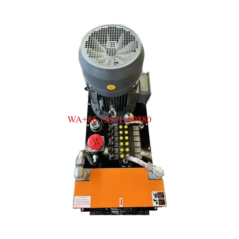 WMWMNU New Electric Piston Pump Station Carbon Steel 300 Bar 40L Min 50kw Hydraulic Power Units for Industrial Machinery