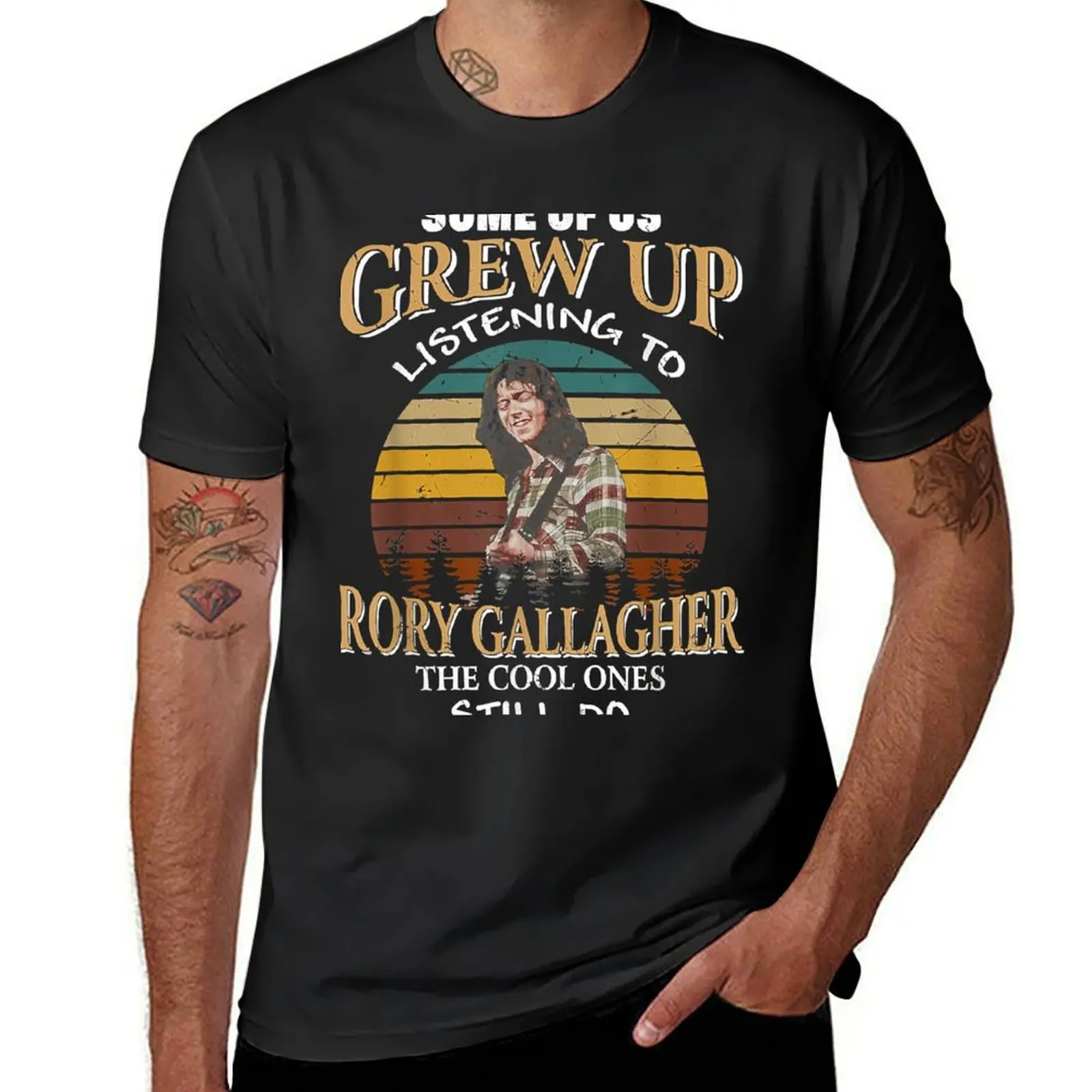 

Some Of Us Grew Up Listening To Rory Arts Gallagher Holiday T-Shirt plus size tops animal prinfor boys mens clothing