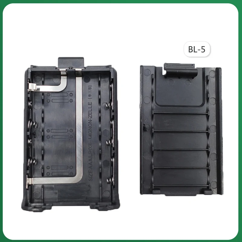 Baofeng UV-5R Battery Case BL-5 AAA batteries Shell Extended AA Battery Housing for GT-5R DM-5R UV-5RE Walkie Talkie Accessories