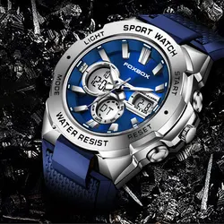 LIGE Digital Men Military Watch Luminous Sports Man Watch 50M Waterproof Wristwatch LED Quartz Male Clock Relogio Masculino 2025