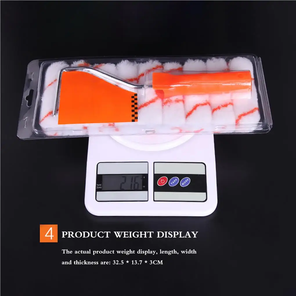 4 Inch Mini Paint Rolling Kit Wear-resistant Rollers Painting Brush