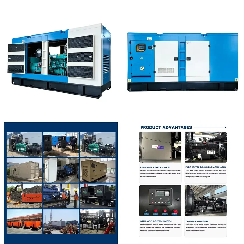 20kw Silent Diesel Generator 25kva Household Power Supply for Home Use Quiet Operation Reliable Performance