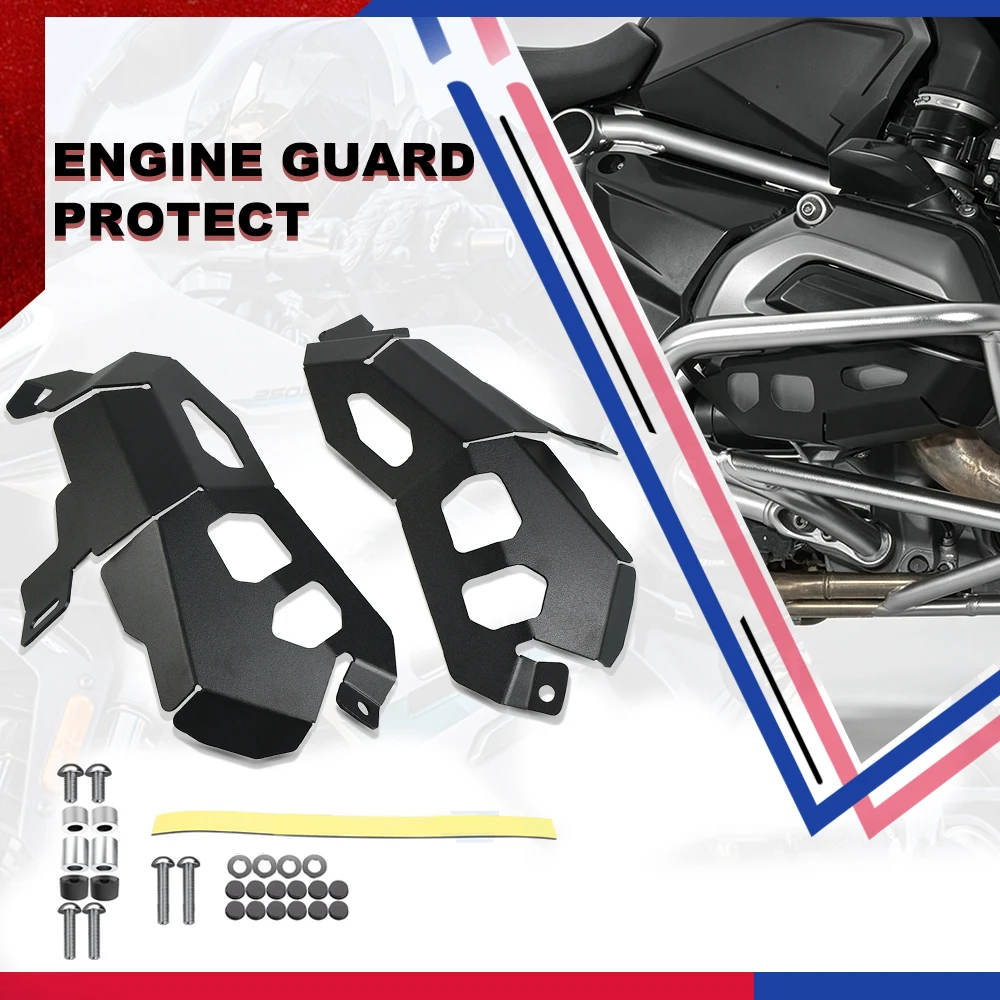 For BMW R1200GS GS 1200 Engine Cylinder Adventure Head Guards Protector Cover For R1200R R1200RS R1200RT 2013-2020 Motorcycle