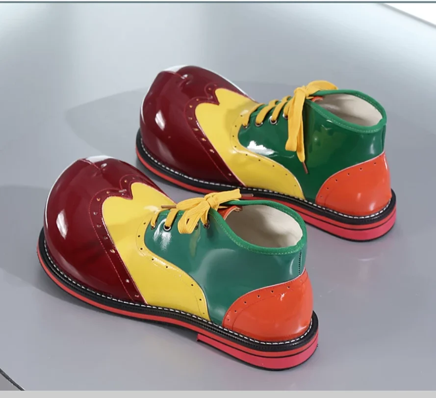 Magic props cosplay big headed clown shoes