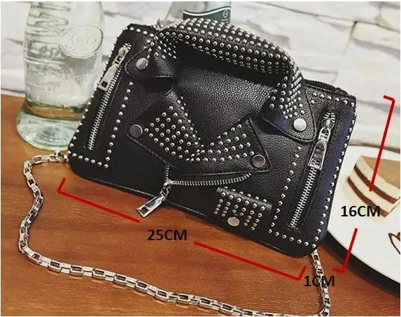 Designer Women Messenger Bags Mini Black Jacket Bag Handbags Pink Shoulder Bag Chain Crossbody Bags Sac A Main Femme De Marque