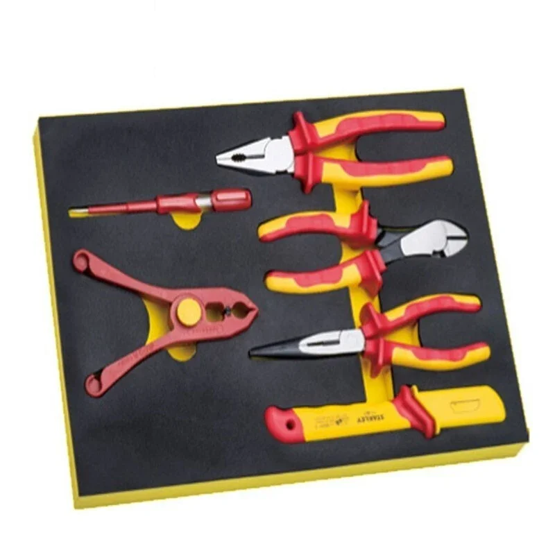 STANLEY STMT77892-23 Vde Insulation Repair Tool Set 6-piece Set Hand Tool Sets Tool Rest Set Pliers Cable Cutter Wire Clamp