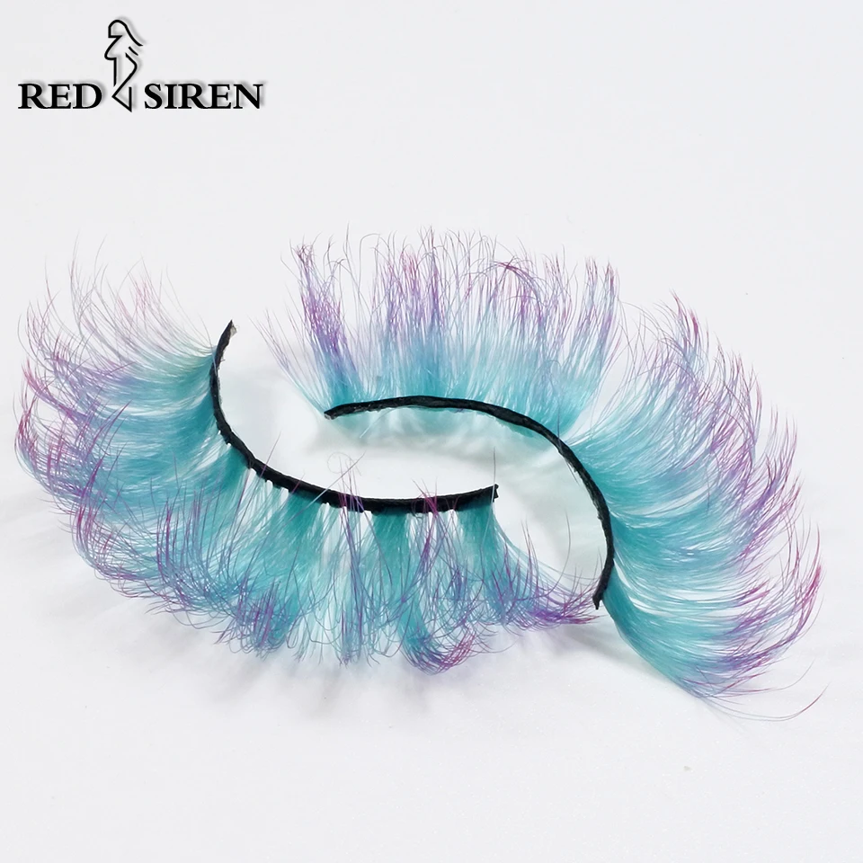 2022 New Arrival 18mm-20mm Faux Mink Lashes Wholesale Bulk 3d False Eyelashes Makeup Color Lashes