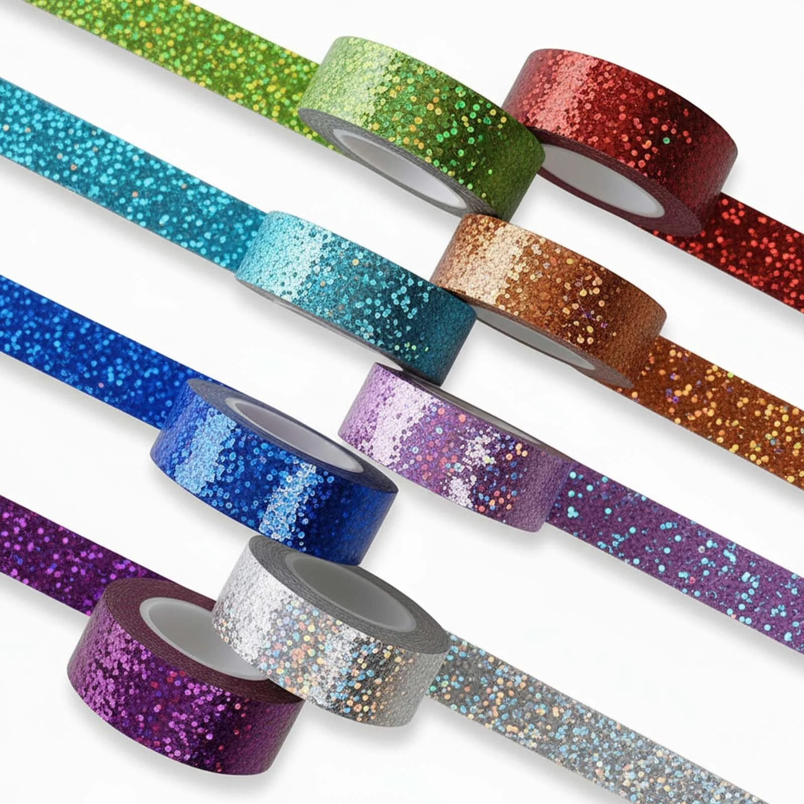 1pc Laser Fabric Tape - High-Strength Adhesive, Concealing Tape for DIY Crafts, Planner Supplies, Scrapbooking & Gift Wrapping