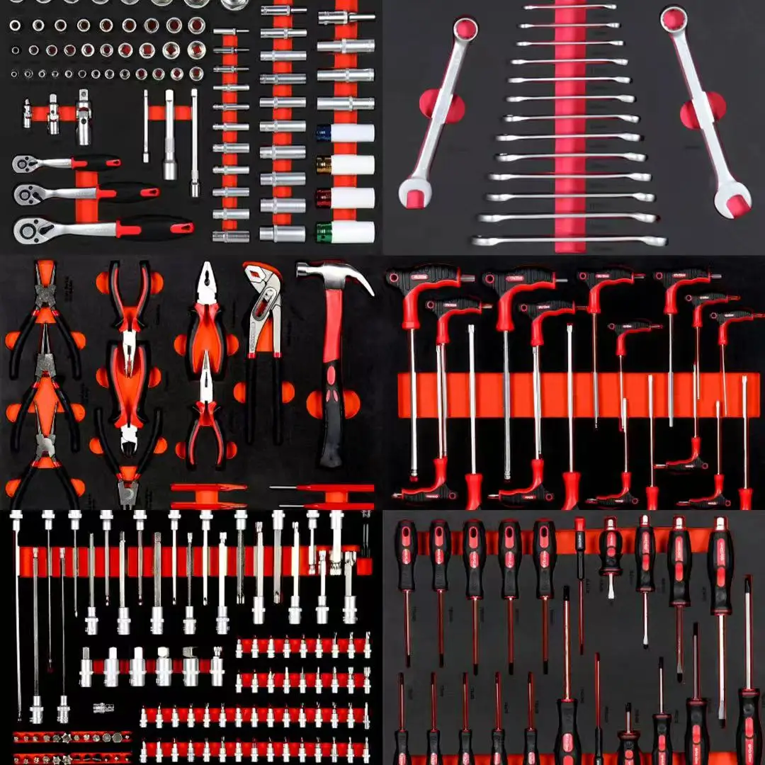 2026 Professional 258pcs CRV Metal Auto Repair Hand Tool Sets Ready to Ship for Garages & Workshops OEM & OBM Customized Support