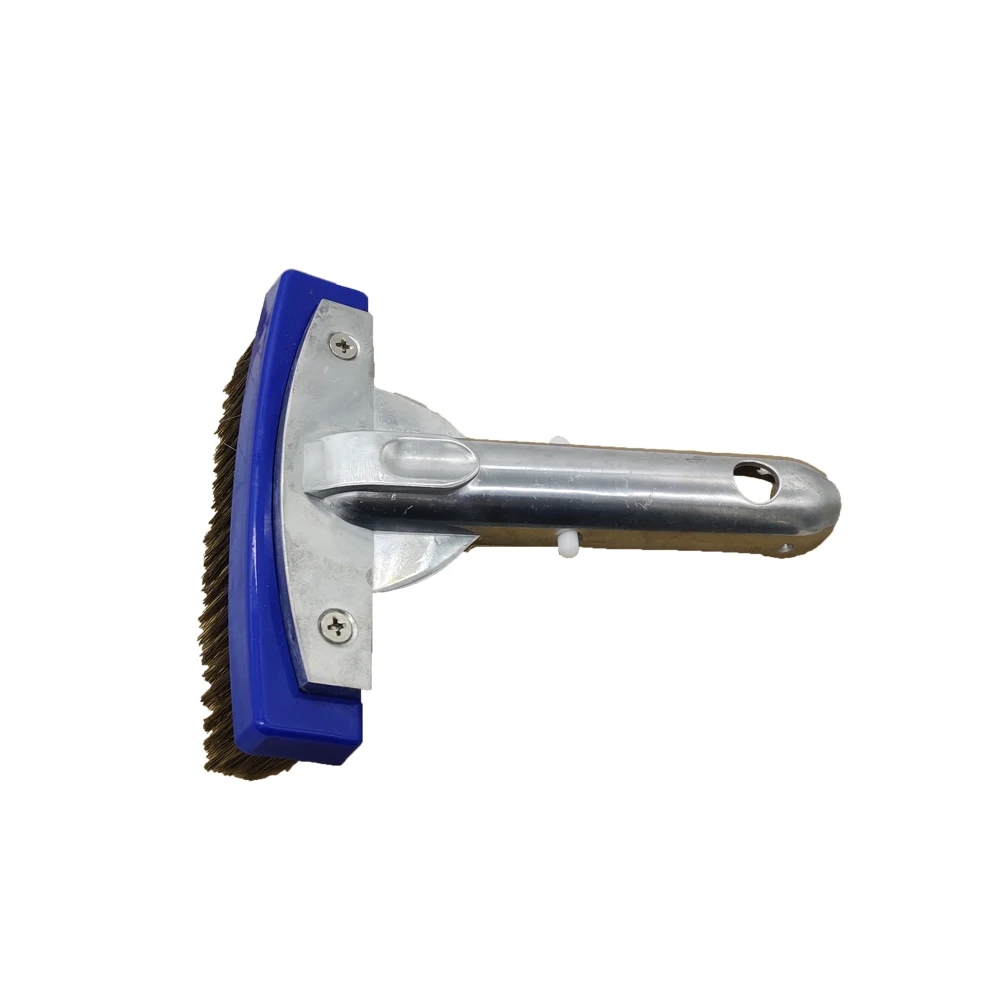 5inch Swimming Pool Steel Brush Bottom Walls Cleaning Supplies for Pond Spa Hot Spring Swimming Pool Brush Cleaning Tool