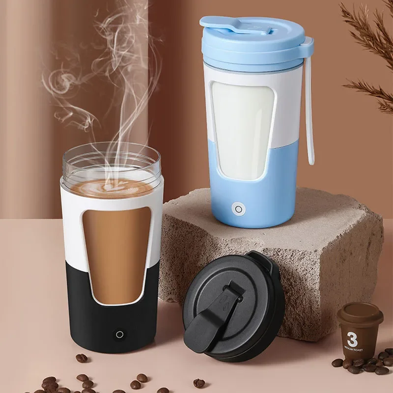 

Smart Mixer Tritan Water Bottle Automatic Self Stirring Mug Stainless Steel Coffee Milk Tea Mixing Cup Blender USB Rechargeable