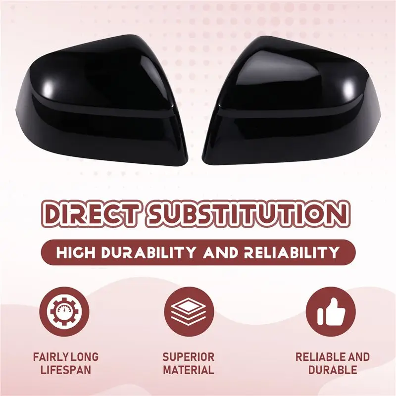 Car Rearview Mirror Cover Trim Shell Cap Side Door Mirror Cap Cover For Tesla Model Y Juniper 2025 Rear View Mirror