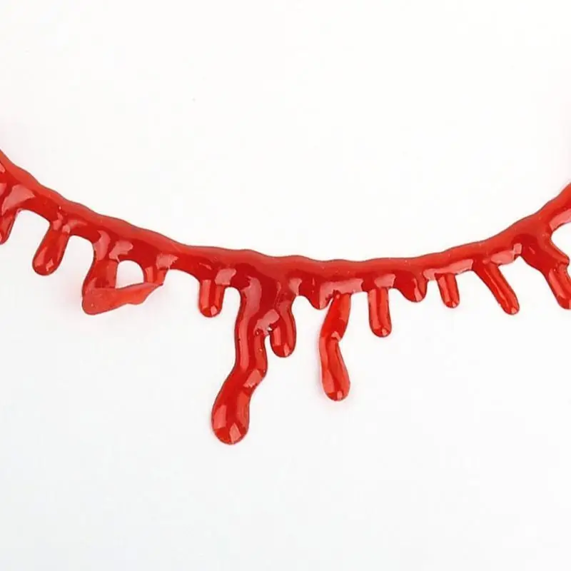 39bb Halloween Collier sang Femmes Chokers Colliers Halloween Party Diy Decoration Horror Access