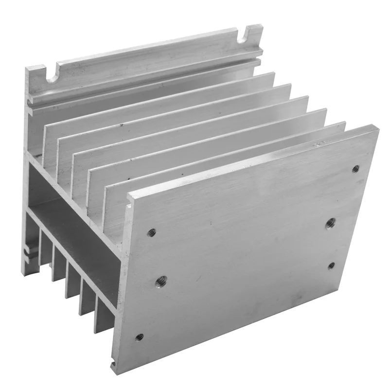 

AA49 3X 3 Phase Heat Sink 80X110x100mm For SSR Solid State Relay Aluminum Heatsink