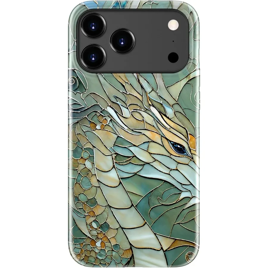 

Чехол для iPhone 17 Pro — совместимость с беспроводной зарядкой — двухслойный жесткий корпус + силиконовый чехол — противоударный защитный телефон Ca