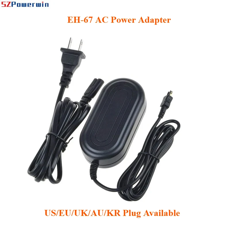 EH-67 AC Power Adapter for Nikon Coolpix L840 L830 L820 L810 L330 L320 L310 L120 L110 L105 L100 Coolpix B500 Digital Cameras