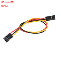 5/10pcs 3pin Dupont Line Female To Female Pitch 2.54mm 20cm Double Head 3p 3 Pin Jumper Cable Wire For Pcb Connector