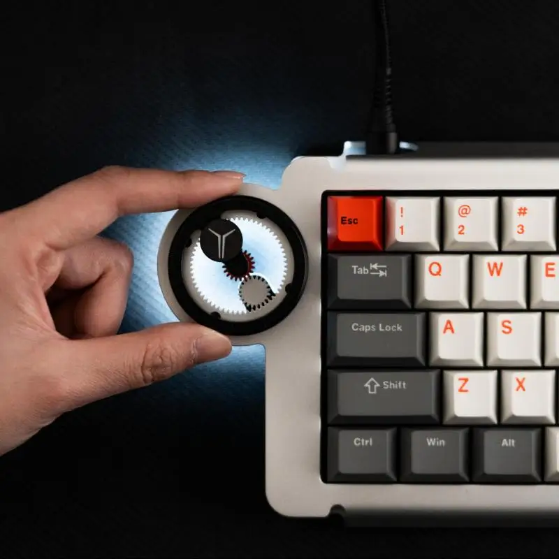 Angry Miao Dry Studio Ice Ring 63 RT Magnetic Switch Keyboard Wired Mechanical Keyboard 0.01mmRT 8000Hz Gaming Keyboards