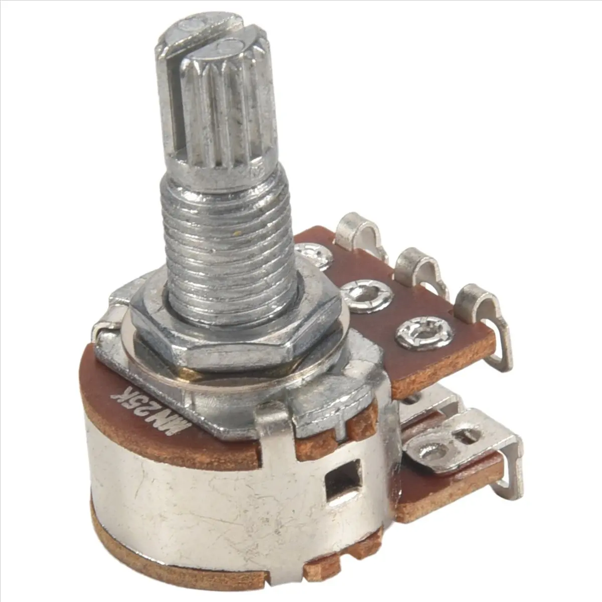 Efficient- 3 Pcs Double Balance Stacked Knurled Stalk Guitar Bass Volume Tone Control Pots Potentiometer Switch MN25K