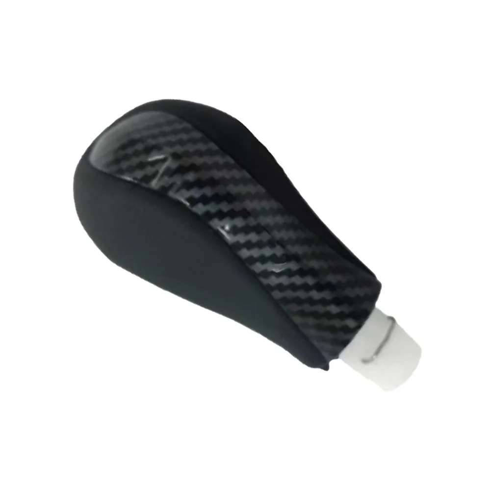 

Carbon Fiber Gear Shift Knob High Durability Design Carbon Fiber Style Plastic Material For Car Interior Restoration