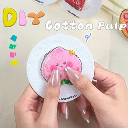 10pcs Foam Texture Painting New Handmade DIY Pinch Toys Painting For Children Mark Pen Watercolor 3D Painting Wood Pulp Paper