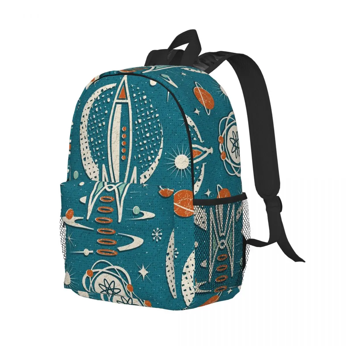 Mochilas Studioxtine de exploración espacial de edad atómica, mochila para adolescentes, mochilas escolares de dibujos animados para niños, mochila para ordenador portátil, bolso de hombro