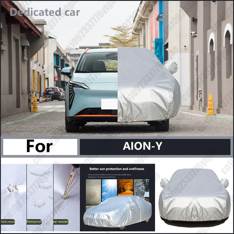 

For AION-Y Oxford cloth car cover for sun protection, rain resistance, and all season special car dust cover