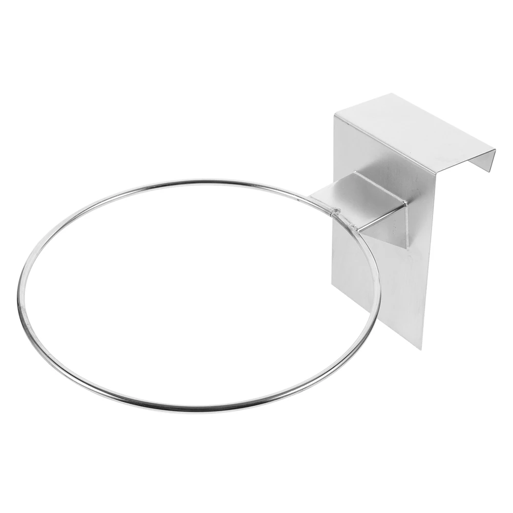 

Stove Colander Stand Kitchen Towel Rack Basketball Holder WallMounted Pot Hanger Bathroom Ring Metal Display Stand Commercial