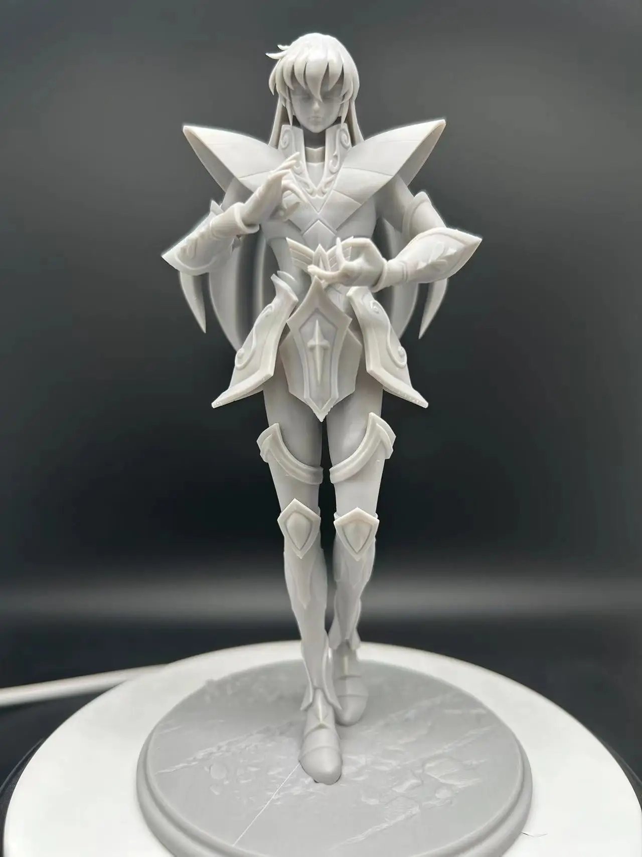 1/12 Die-cast Resin Model Assembly Kit Figure Model Golden Zodiac Figures Removable Unpainted Free Shipping (180mm)