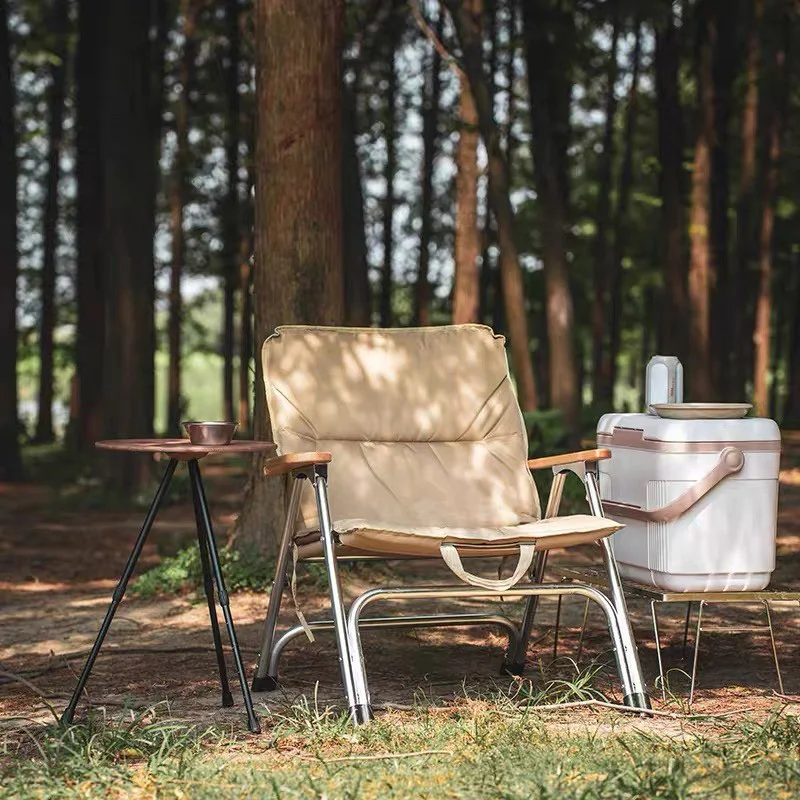 

Outdoor folding padded room Kermit inner chair leisure sofa folding chair camping Kermit chair DOD same