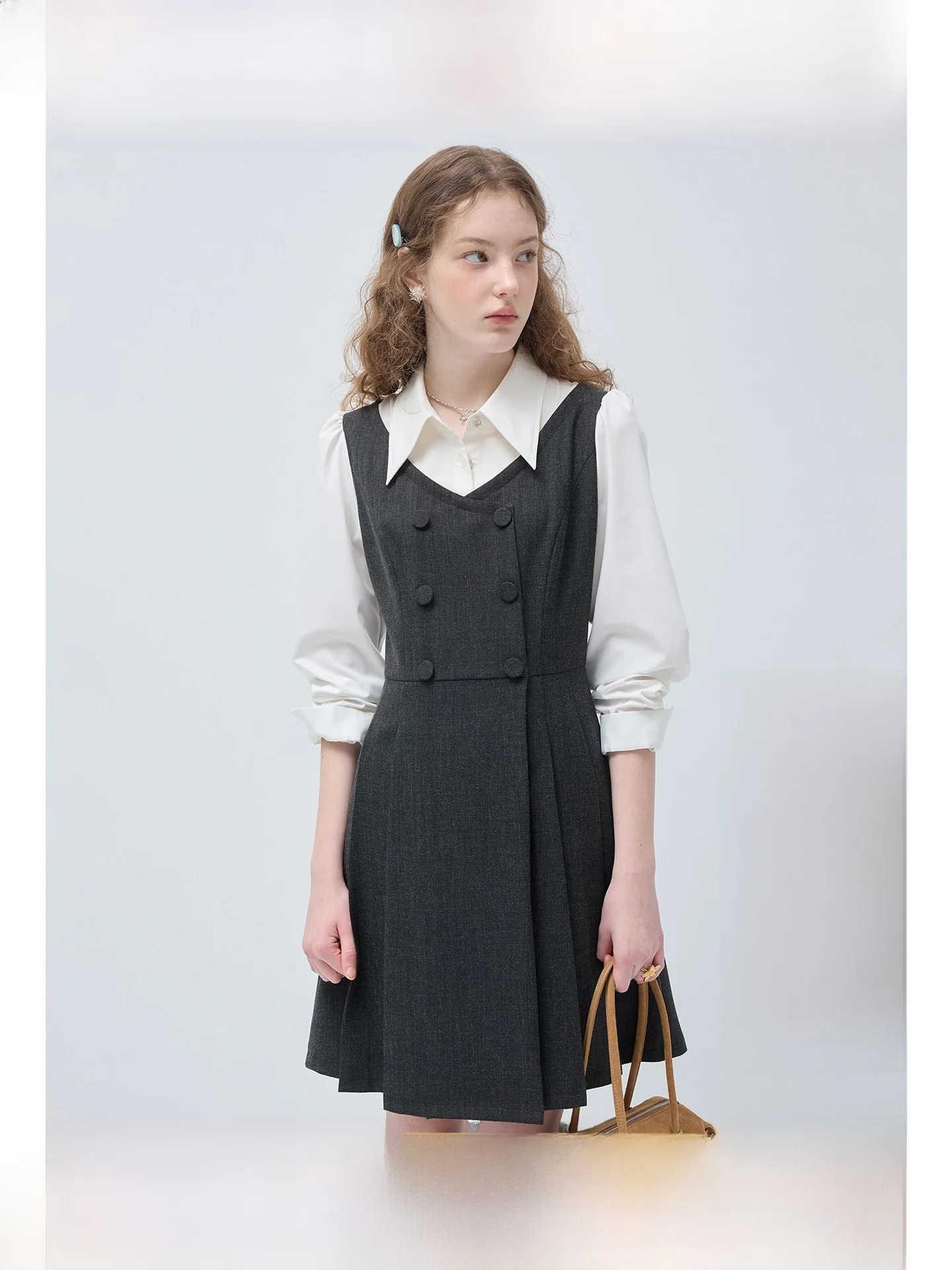 

Модная женская юбка-трапеция Rui больших размеров с эффектом утяжки талии, весенняя, стройнящая, короткая, стильная