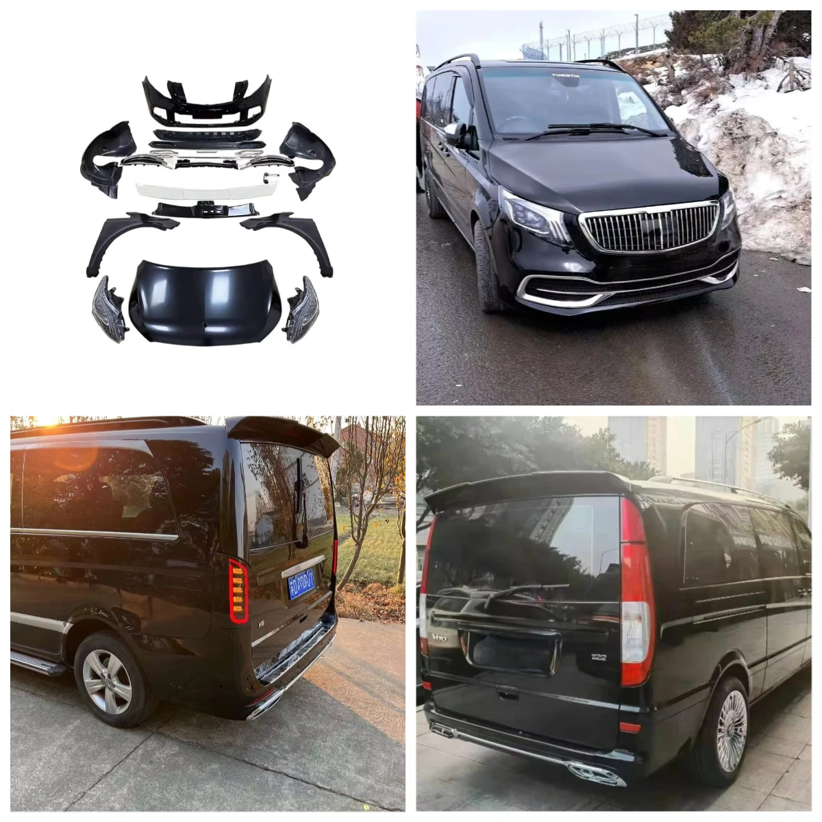 Body Kits  for Mercedes-Benz Vito Model Old to New