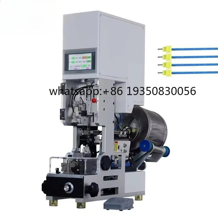Semi-automatic Foot Pedal Control Wire Waterproof Seal Insert Machine