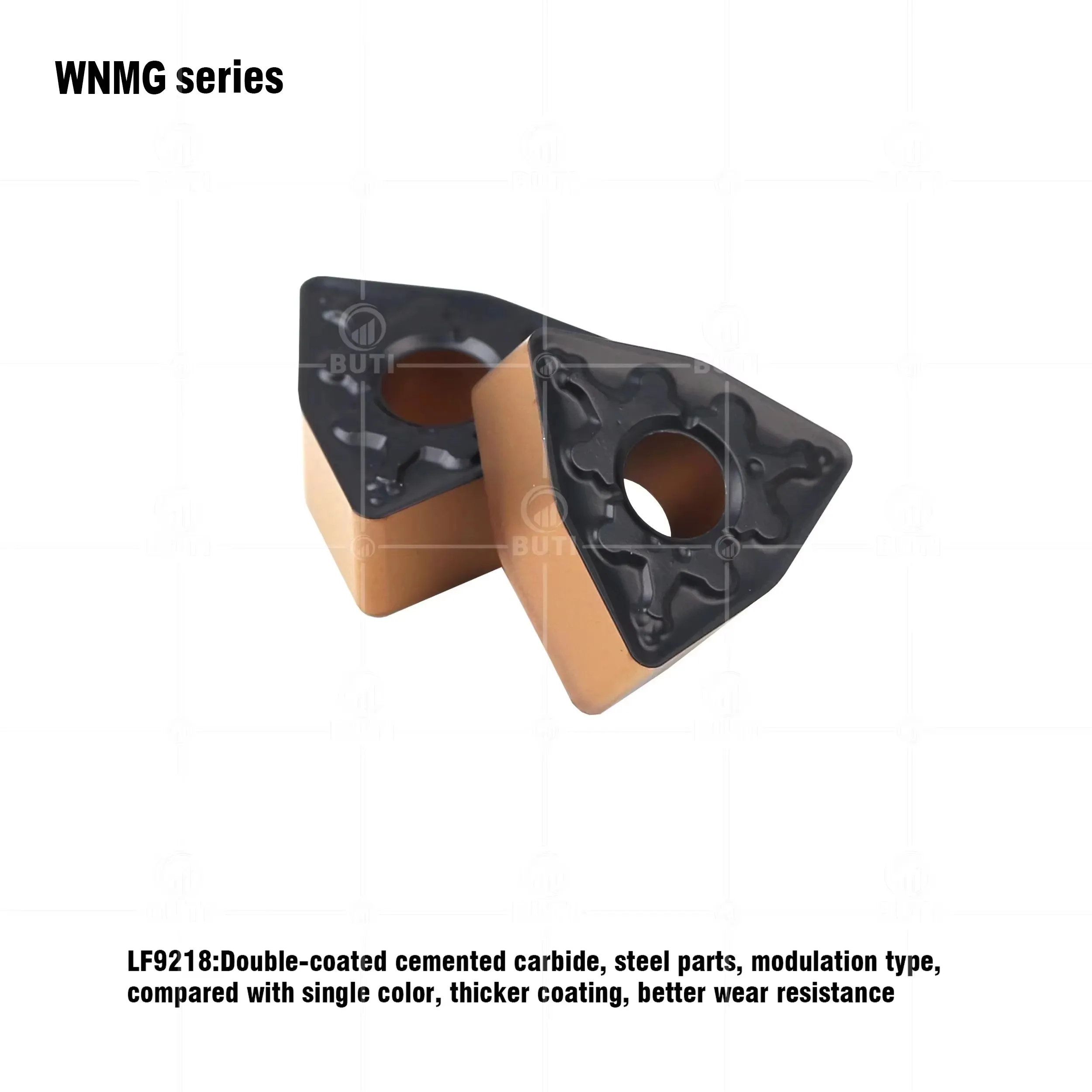 

DESKAR 100% оригинал WNMG060408-TM LF9218 Токарный станок с ЧПУ Внешний круг Двухцветные режущие токарные лезвия Обработка стальных деталей