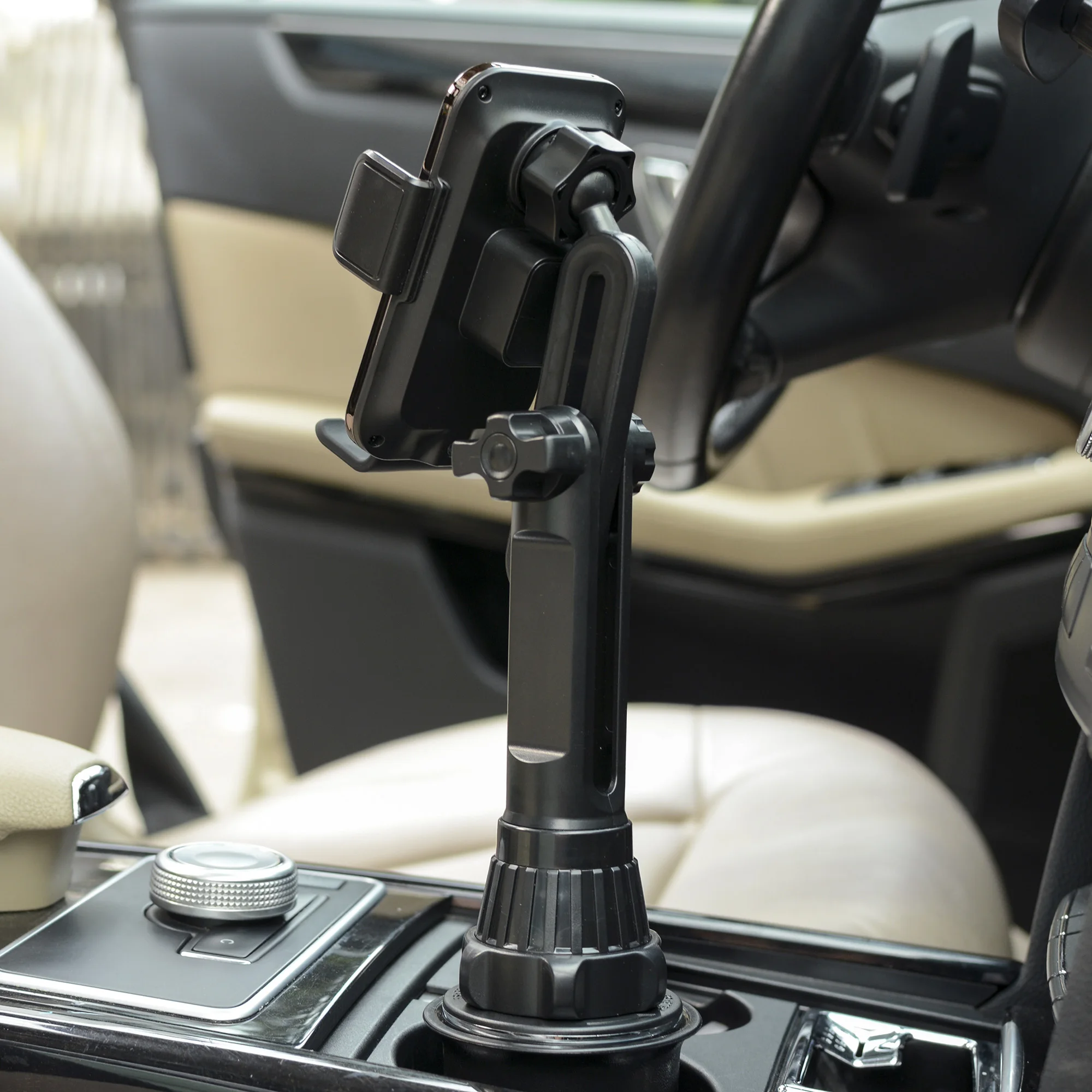 For Magsafe Car Mount Charger Cup Holder Phone Mount for Car 15W Magnetic Wireless Car Charger for iPhone