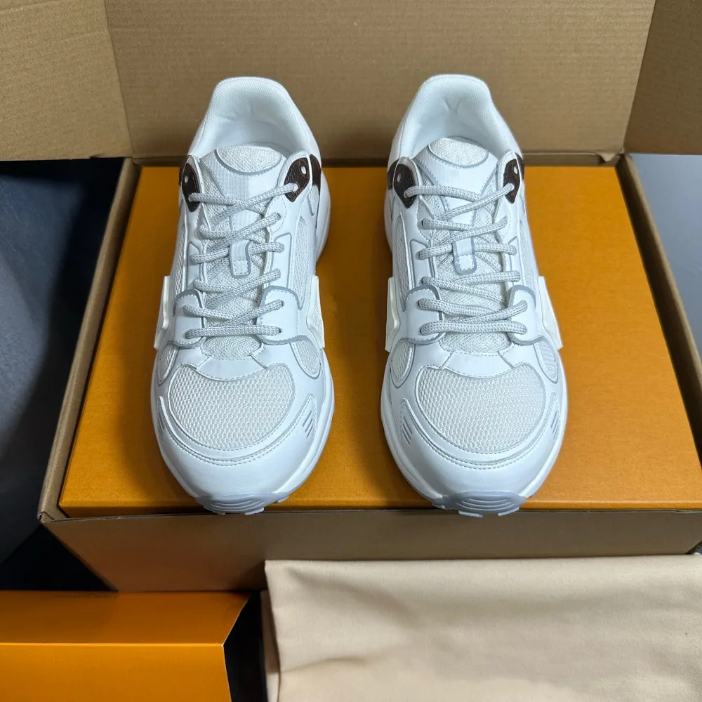 Women Casual Sports Shoes High End Design New Mesh Splicing Breathable Thick Sole Height Increasing Dad Shoes YZBL820