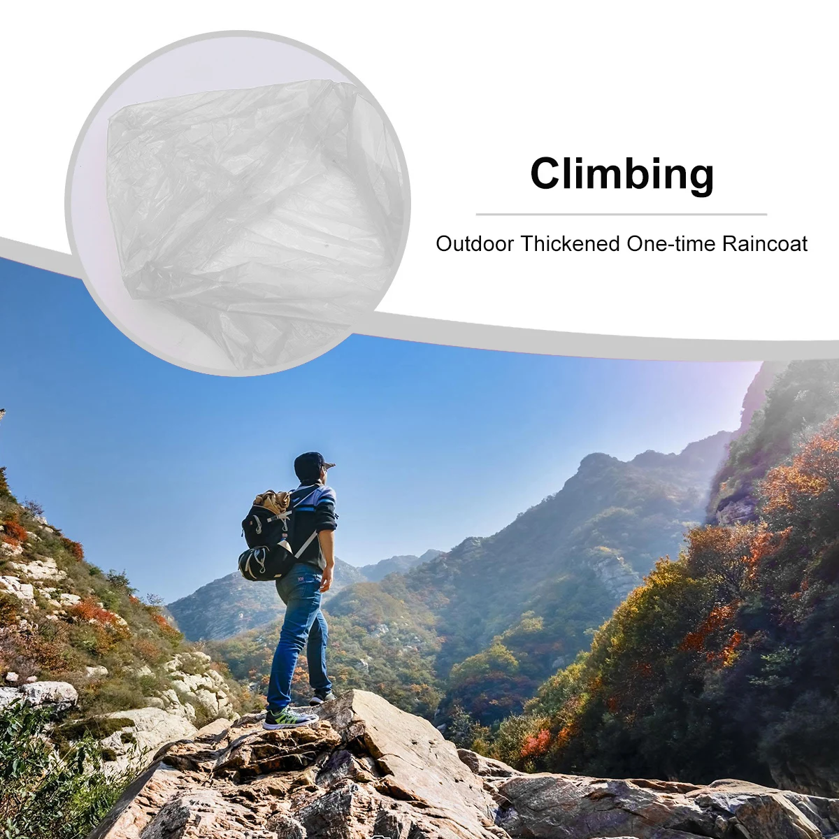 

10 Pcs Disposable Raincoat Multiple Quantities Practical Rainwear Aldult Riding Outdoor Woman Small Bag