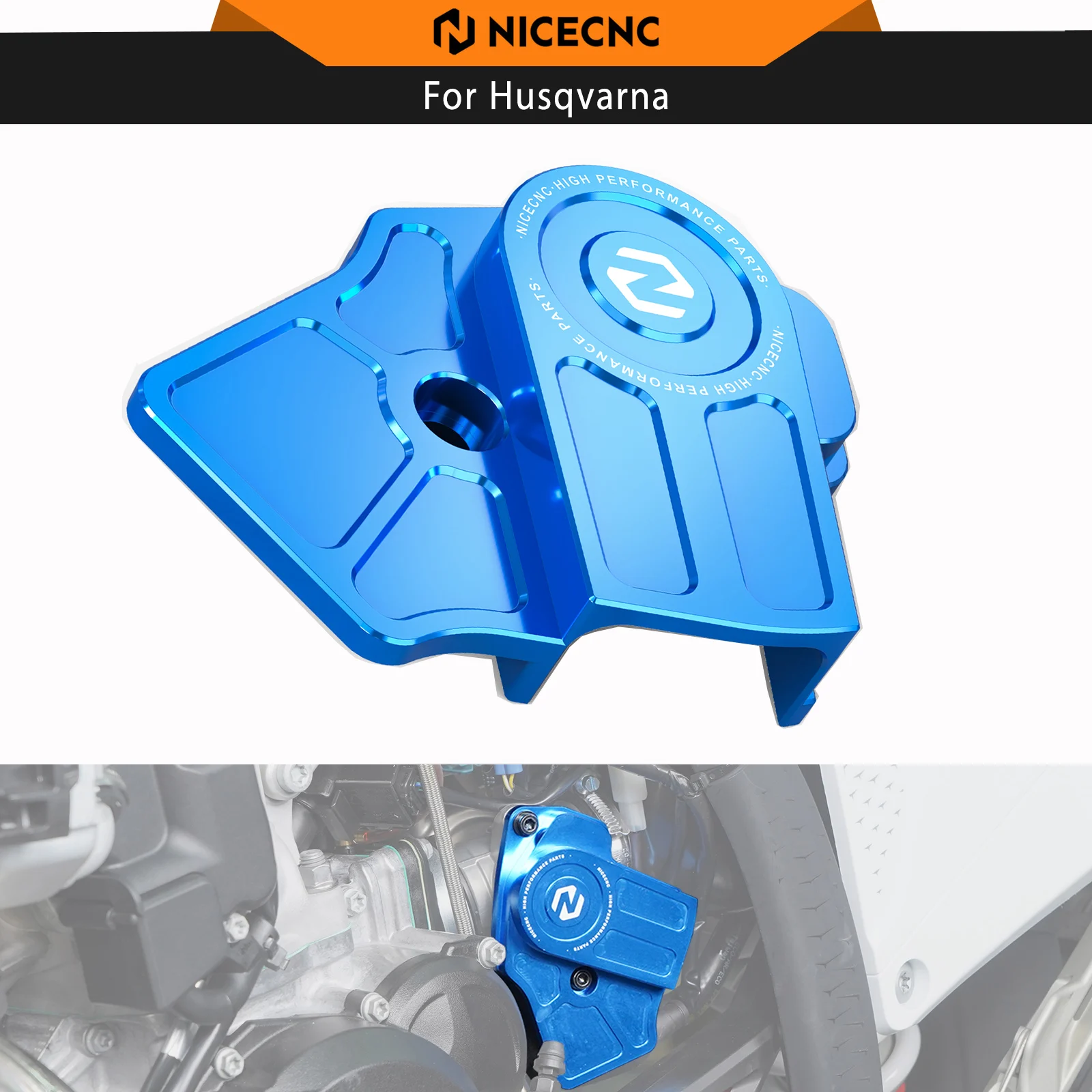 NICECNC Throttle Position Sensor Guard Cover For Husqvarna TE300 TE250 TE150 2024-2025 TX300 TC125 TC250 2023-2025 KTM GasGas
