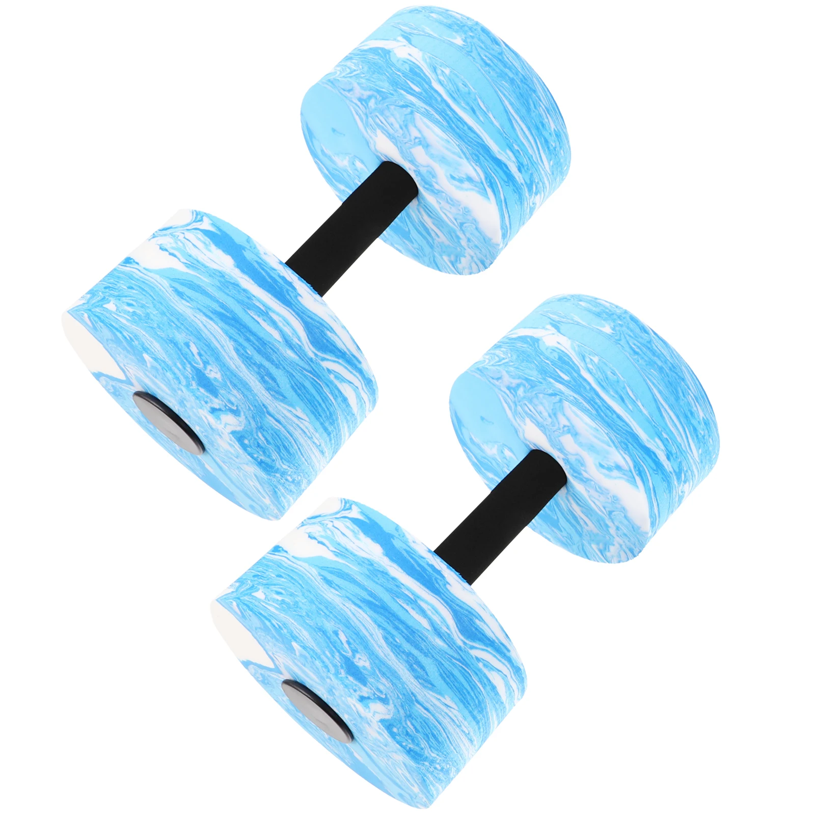 

2pcs Water Dumbbells For Exercise Floating Weights Water Aerobics Portable Fitness Equipment Pool Lake Ocean Rehab Workout
