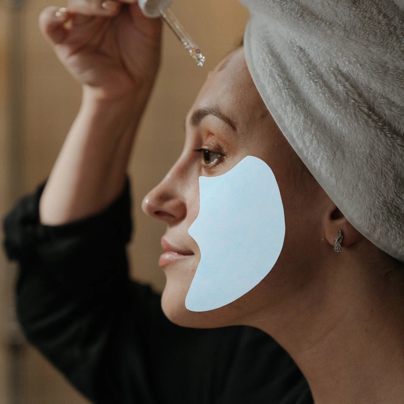 

Instant Facial Paper Collagen Skin Care Bulk Non-woven Fabric Brighten Smooth Face Sheet for Home Beauty Salon Facial