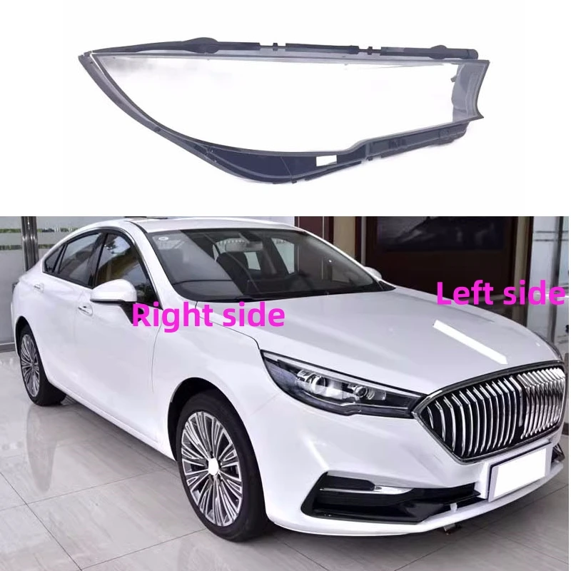 For Hongqi H5 2018 2019 2020 Car Headlight Shell Headlight Cover Headlamp Lens Headlight Glass Auto Shell Cover