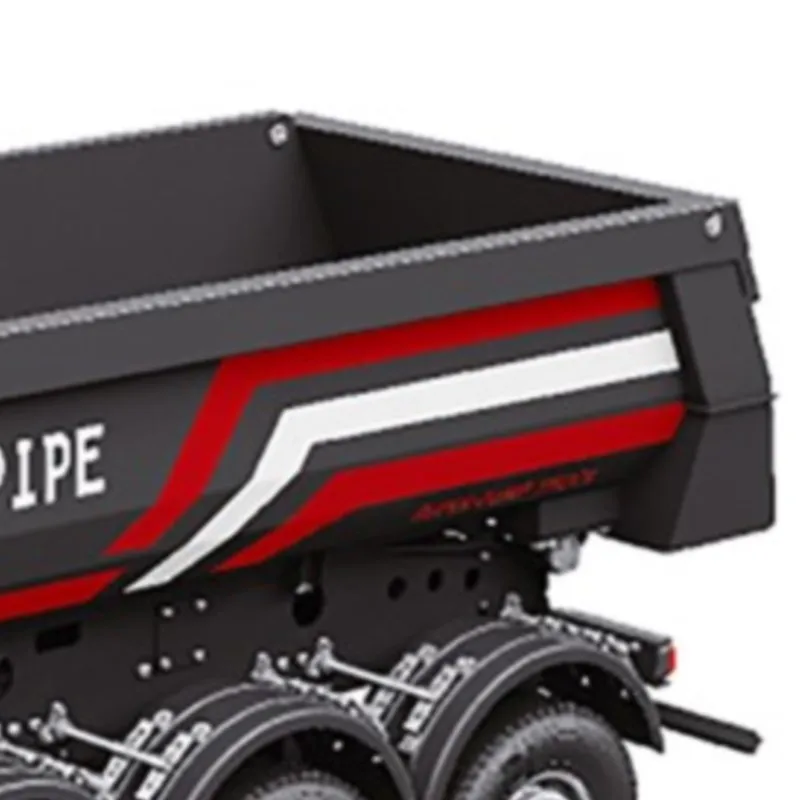 

Металлический 1/14 Kabolite 770S 100, пульт дистанционного управления, 3 оси, электрический подъемный полуприцеп, самосвал для радиоуправляемого тягача, грузовика, зарядное устройство SC