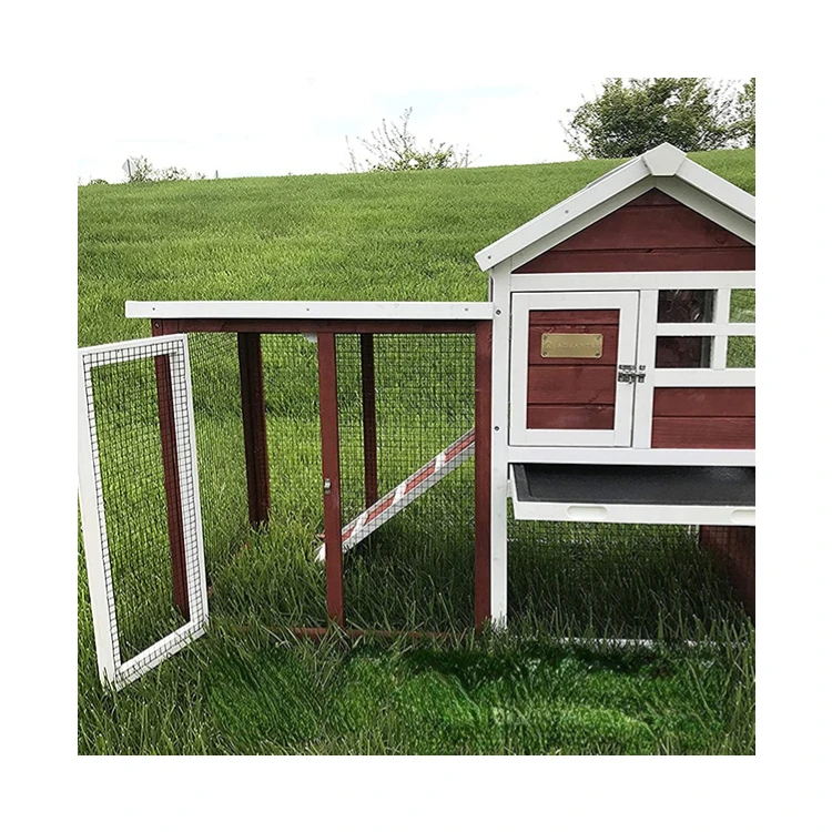 

Eco-Friendly and Durable Exquisite Hutches Wooden Rabbit Hutch Pet House for Sale Sale Outdoor Breathable Rabbit Cage