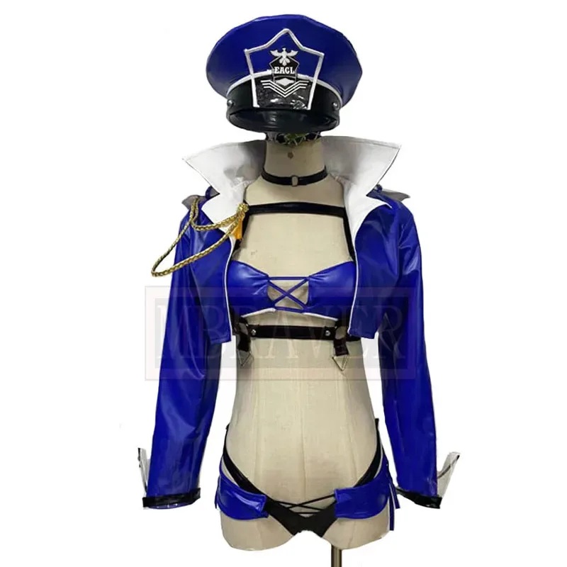 لعبة Azur Lane USS بالتيمور بدلة سباق أزياء تنكرية لحفلات عيد الميلاد والهالوين مصنوعة حسب الطلب بأي حجم