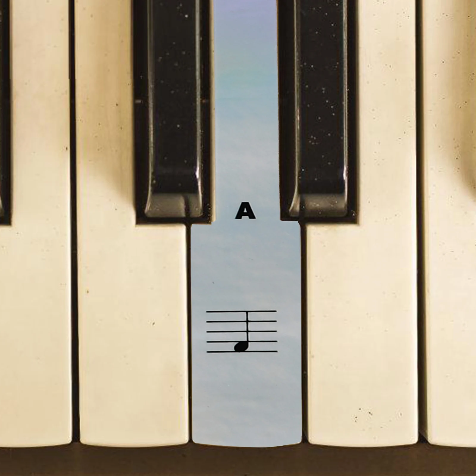 

2Sets Piano Keyboard Stickers Sturdy Safe Material Easy Apply Piano Learning Supplies Keyboard Note Labels Keyboards Sticker,