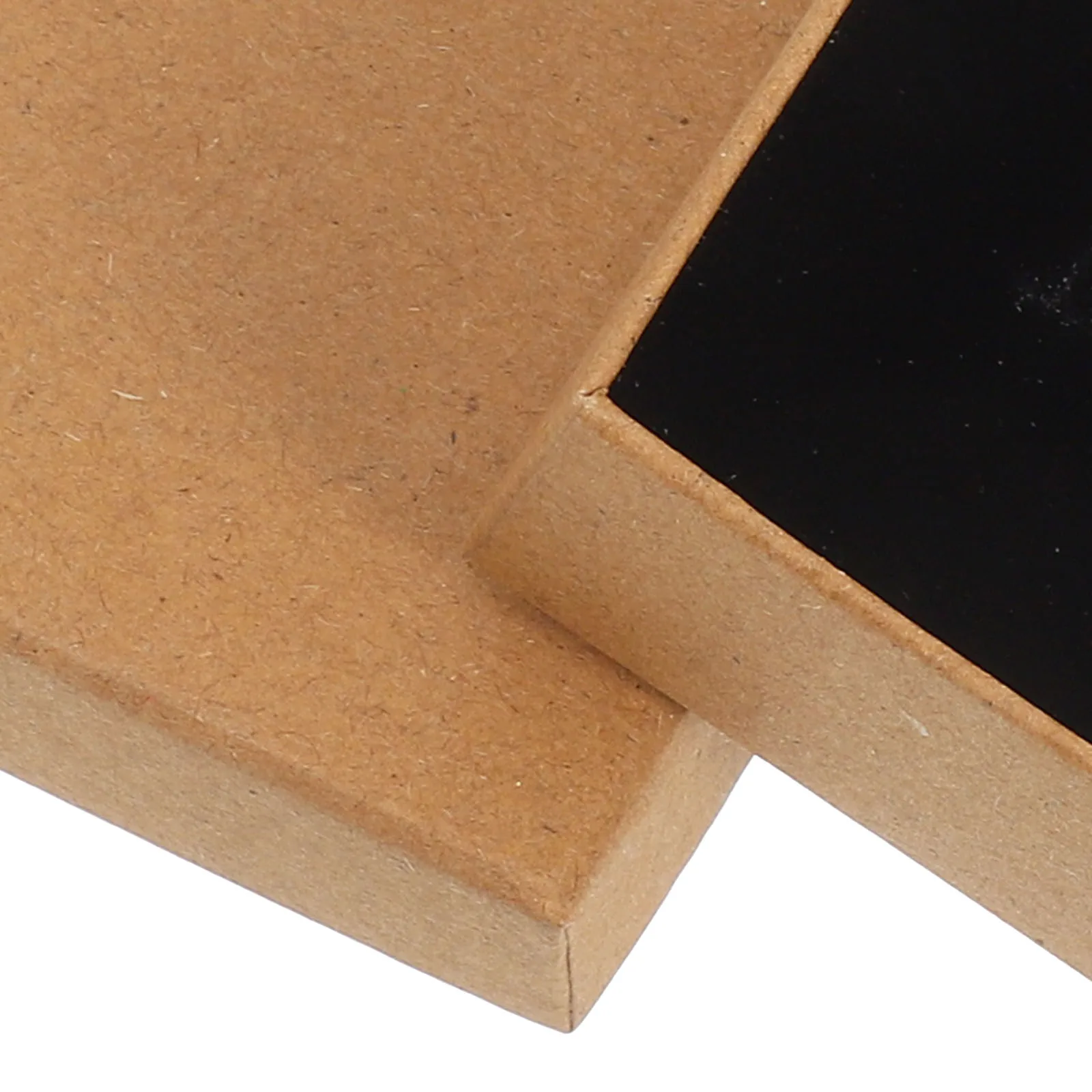 10Pcs Black Jewelry Box with Sponge Insert for Earring Necklace Storage Portable Gift Present Organizing Case