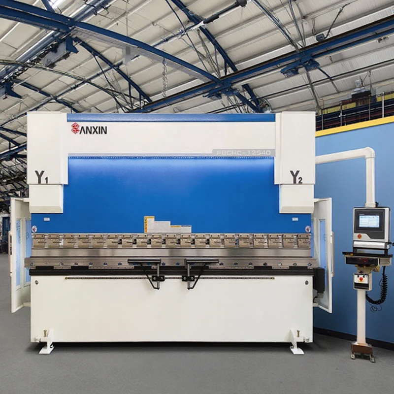SANXIN New Design Cnc Press Brake Machine 3M 6000mm Sheet Hydraulic Press Brake Mild Steel Bending Press Brake Manufacturer