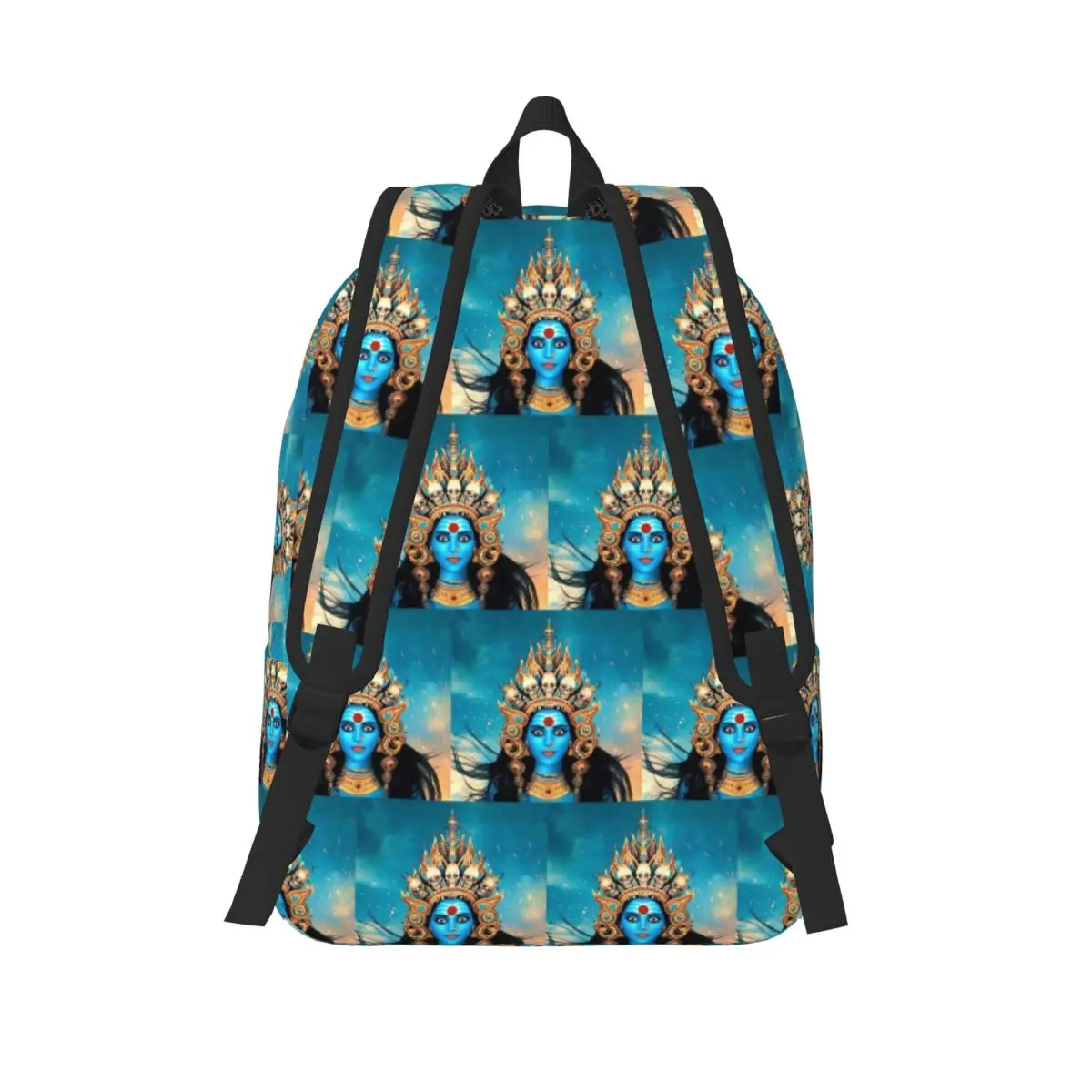 Cosmic Kali Ma - Hindu Goddess Of Destruction Student Backpack School Bag Hiking Travel Daypack Fashion Bookbag Shoulder Bags