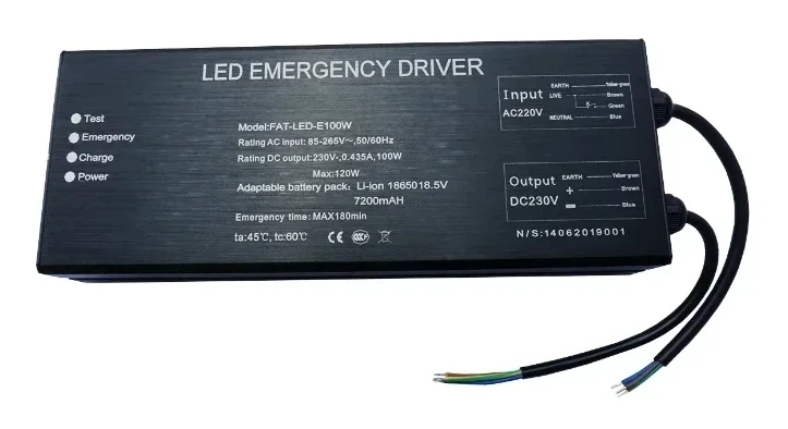 

5pcs LED power emergency driver FAT- LED-E100W + 1pcs YSK370-4K Air conditioner motor parts