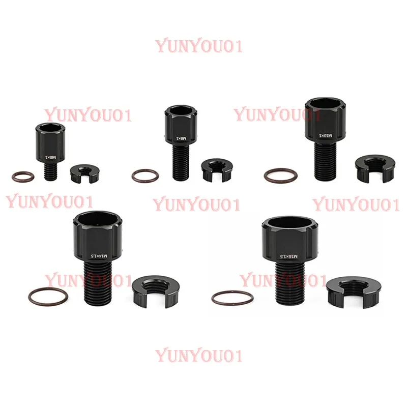 

Threading Screw M6M8M10M14M16 Hollow Bolt Underwater Robot ROV Sealed Cabin Aluminum Alloy Penetrating Cabin